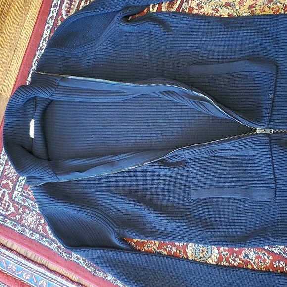 GAP Mockneck Sweater Jacket 100%I Cotton - Picture 11 of 16